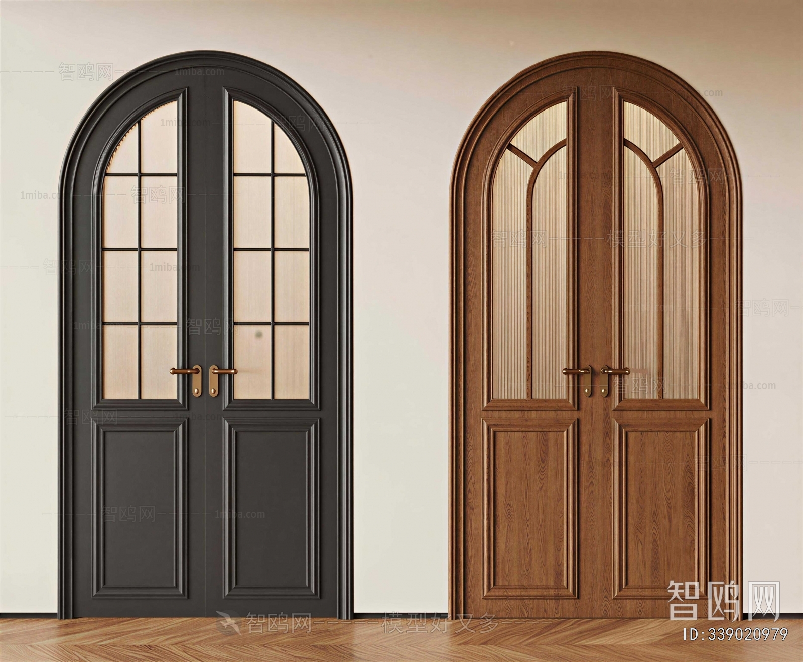 French Style Double Door