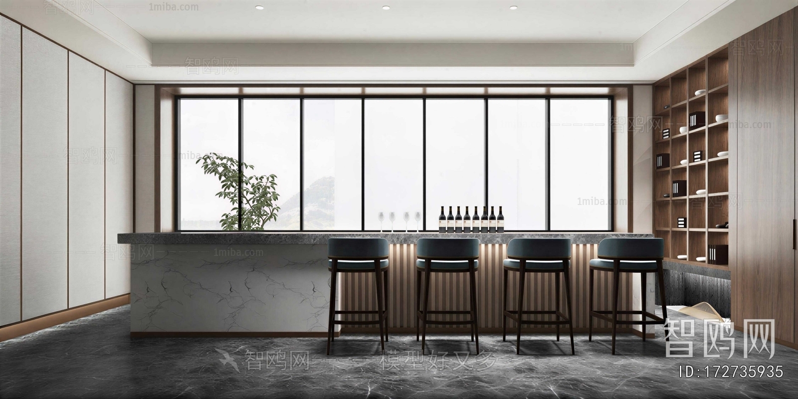 New Chinese Style Wine Cellar/Wine Tasting Room