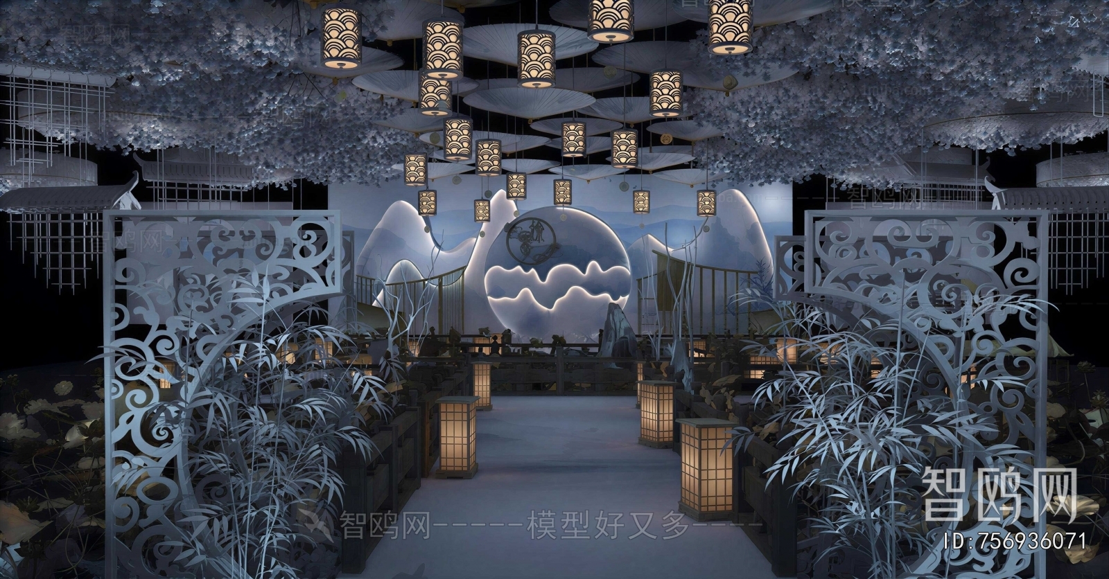 New Chinese Style Banquet Hall