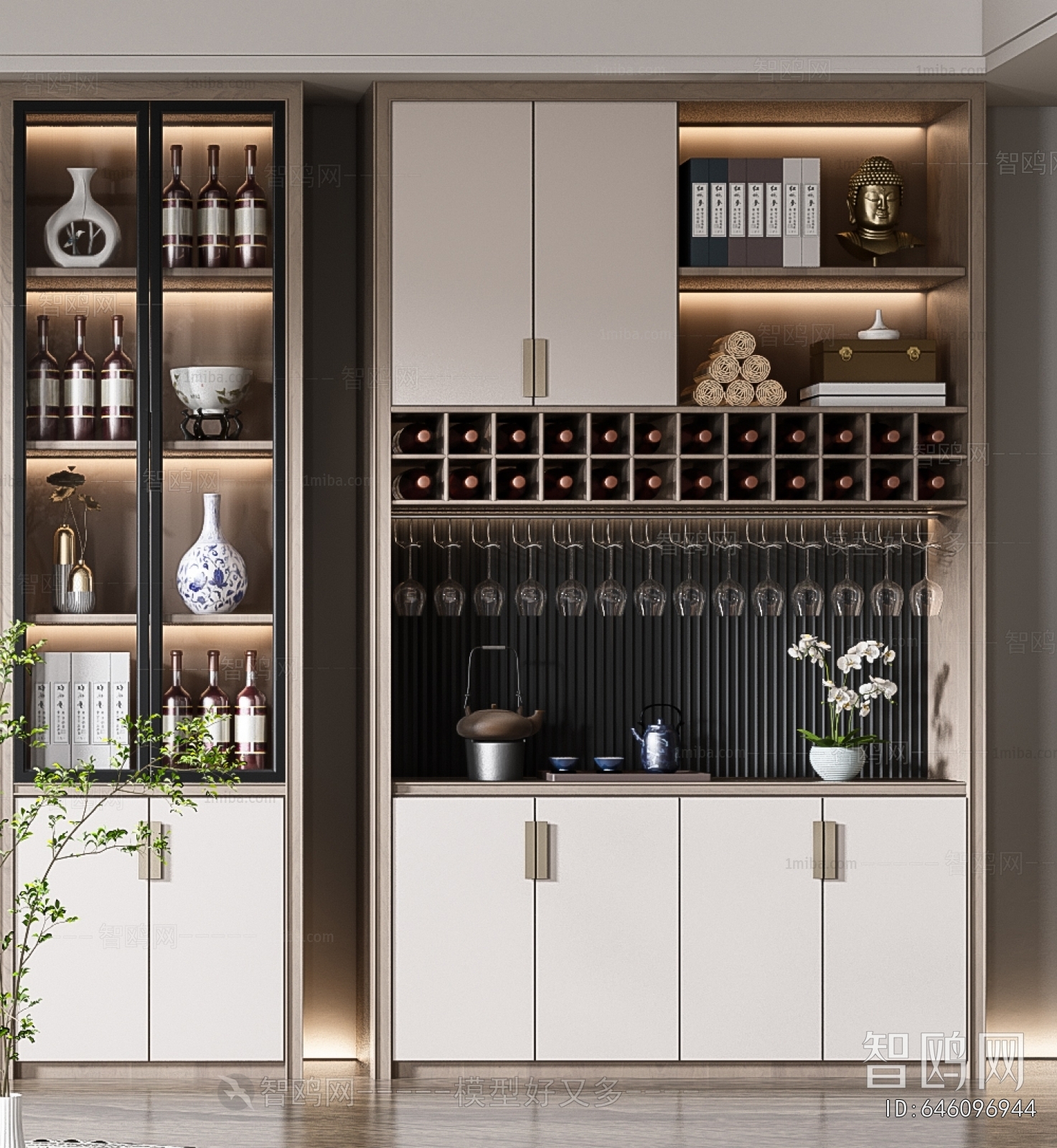 Modern Wine Cabinet