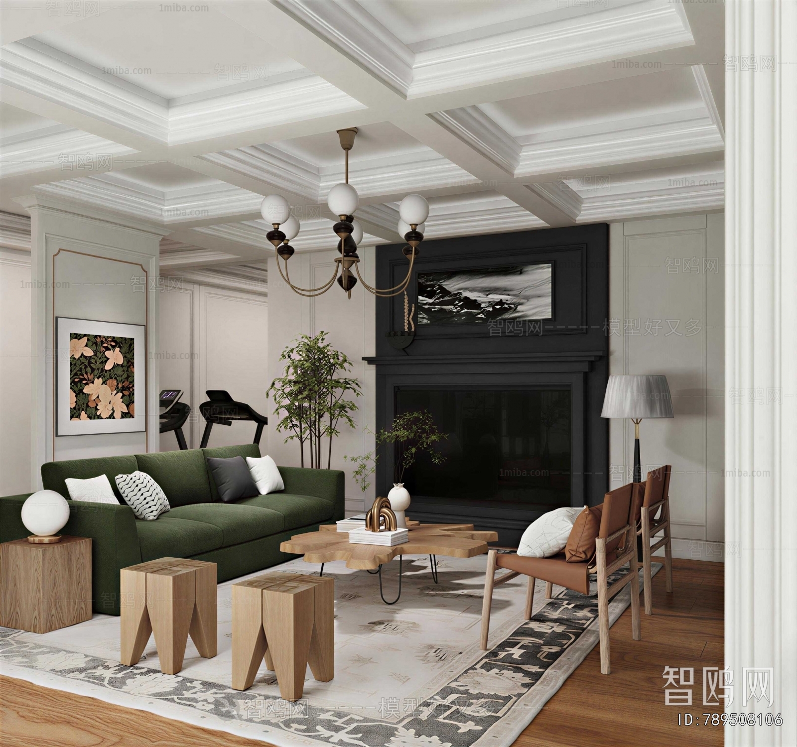 French Style A Living Room