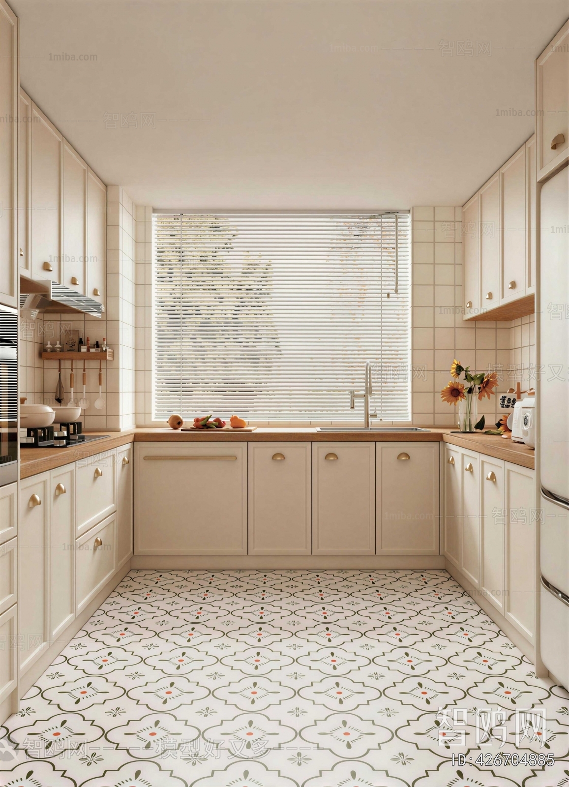 Simple European Style The Kitchen