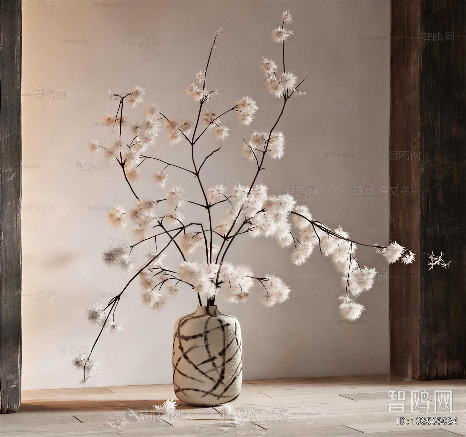 New Chinese Style Flower Arrangement