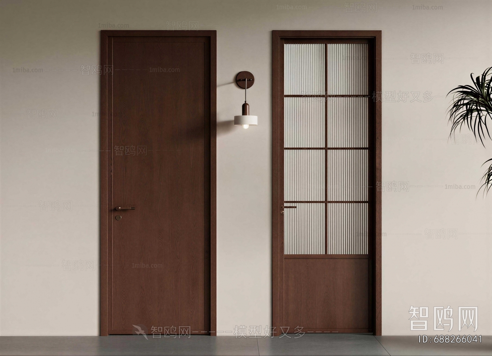Modern Single Door