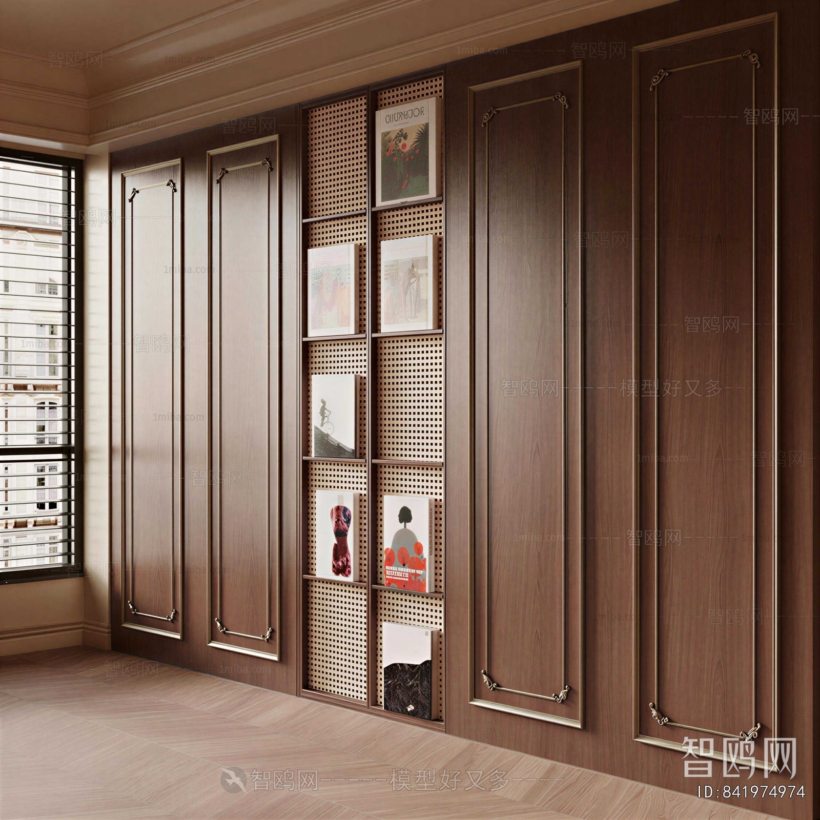 French Style Bookcase
