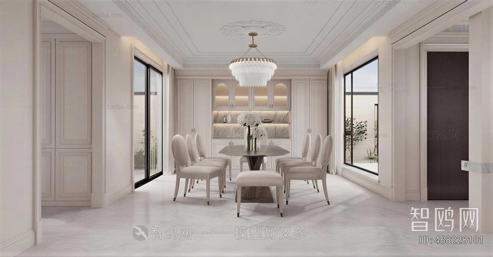 French Style Dining Room