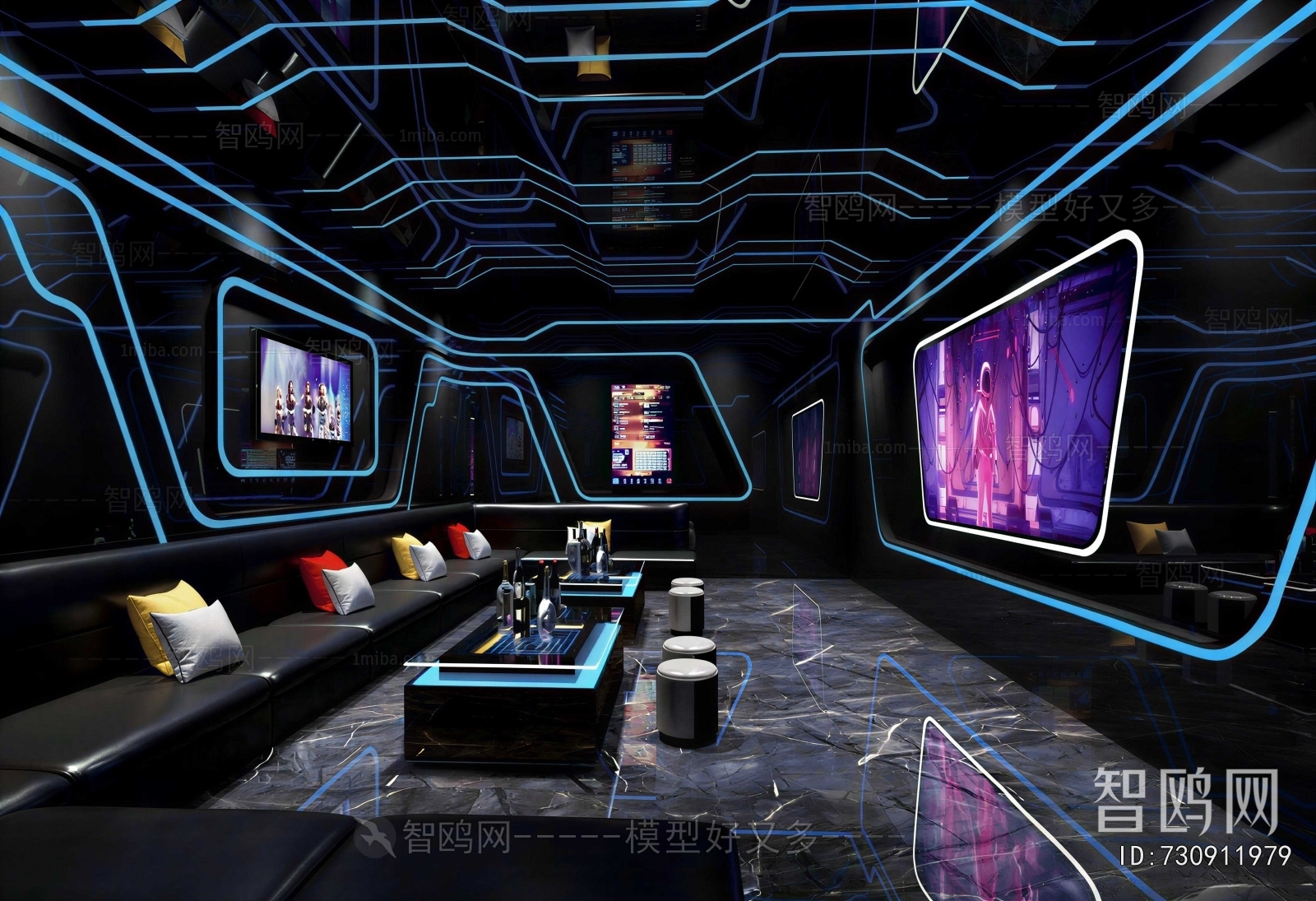 Modern KTV Box