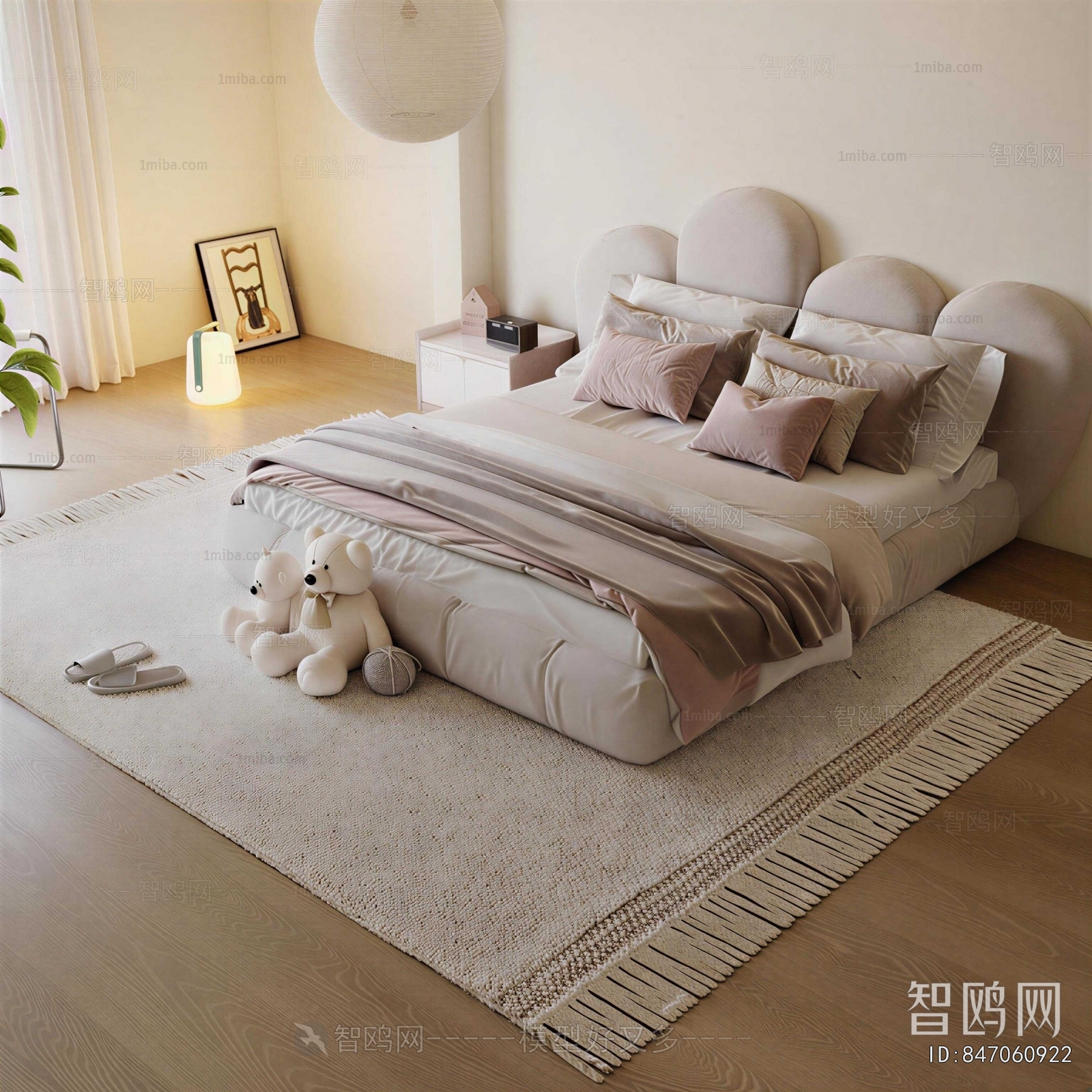 Modern Double Bed