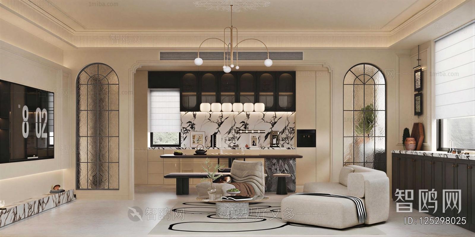French Style A Living Room