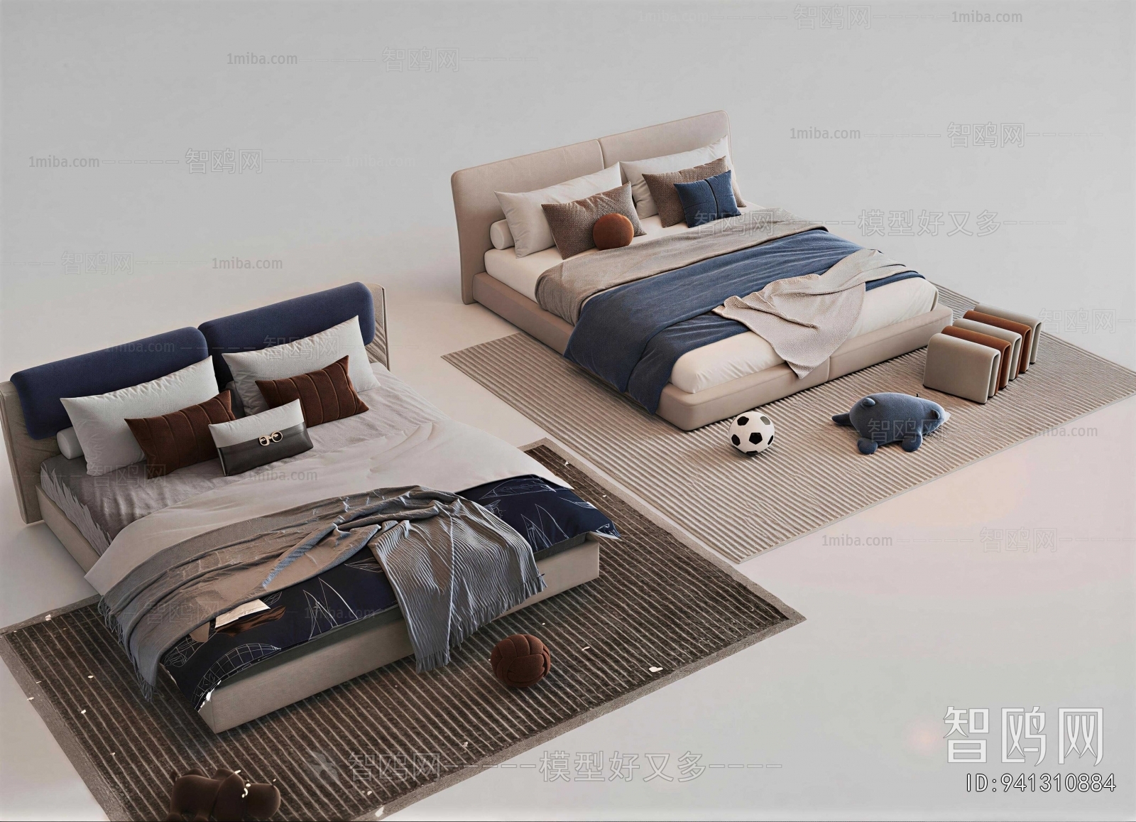 Modern Double Bed