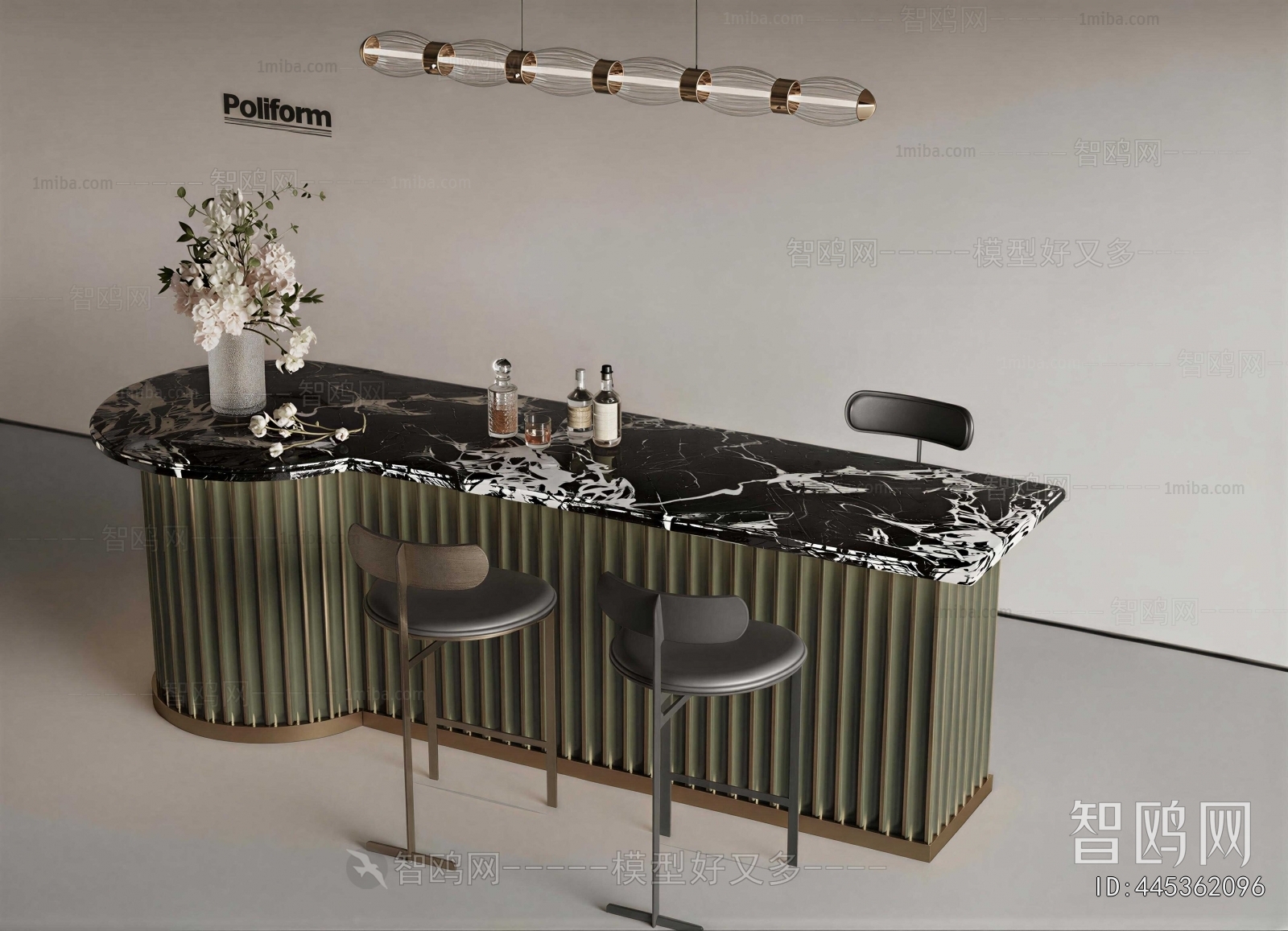 Modern Counter Bar
