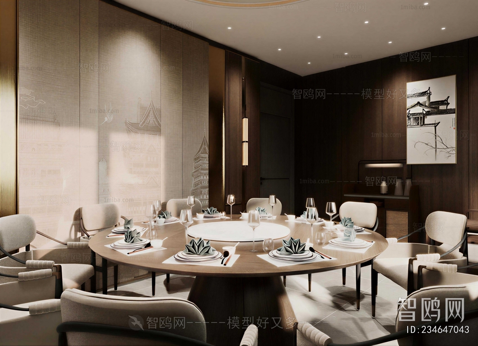 New Chinese Style Restaurant Box