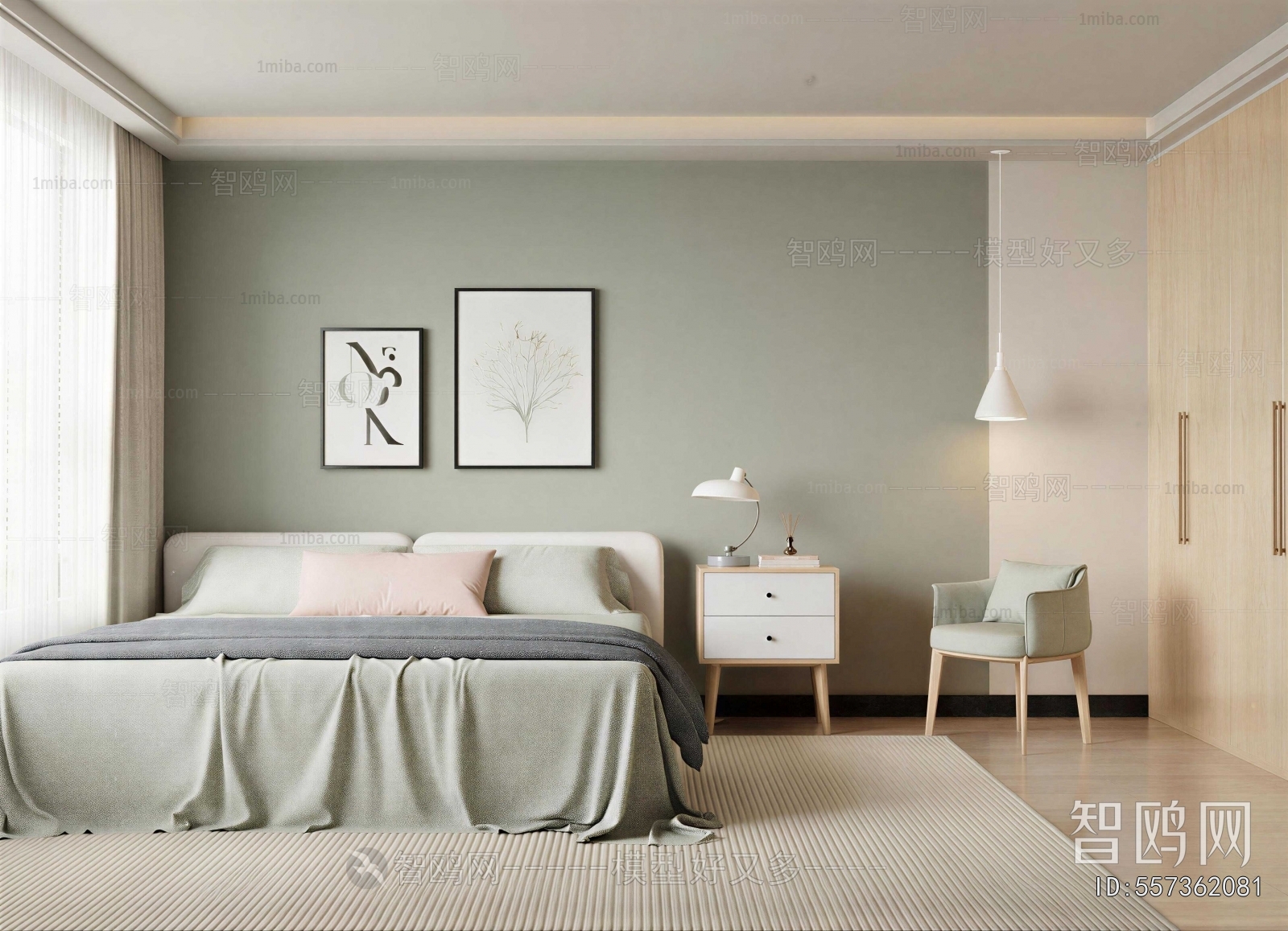 Nordic Style Bedroom