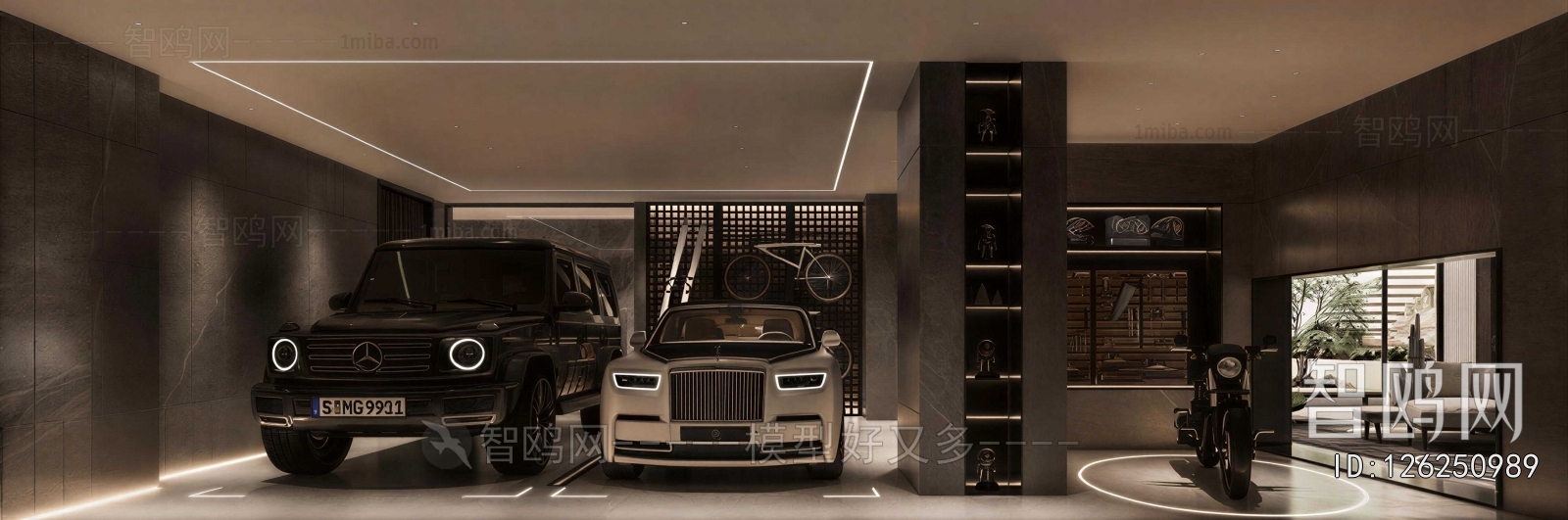 Modern Underground Garage