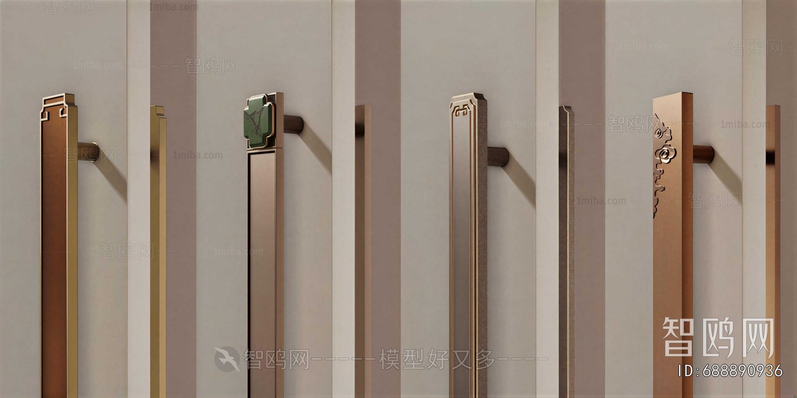 New Chinese Style Door Handle