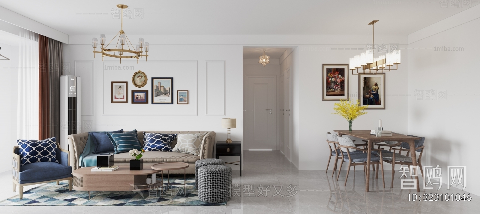 Nordic Style A Living Room