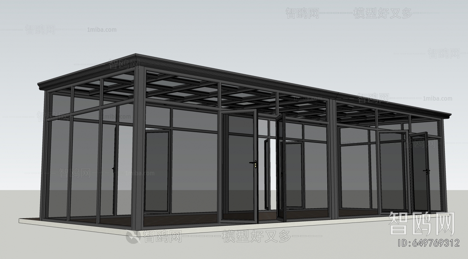 Modern Glass Sunshine Room