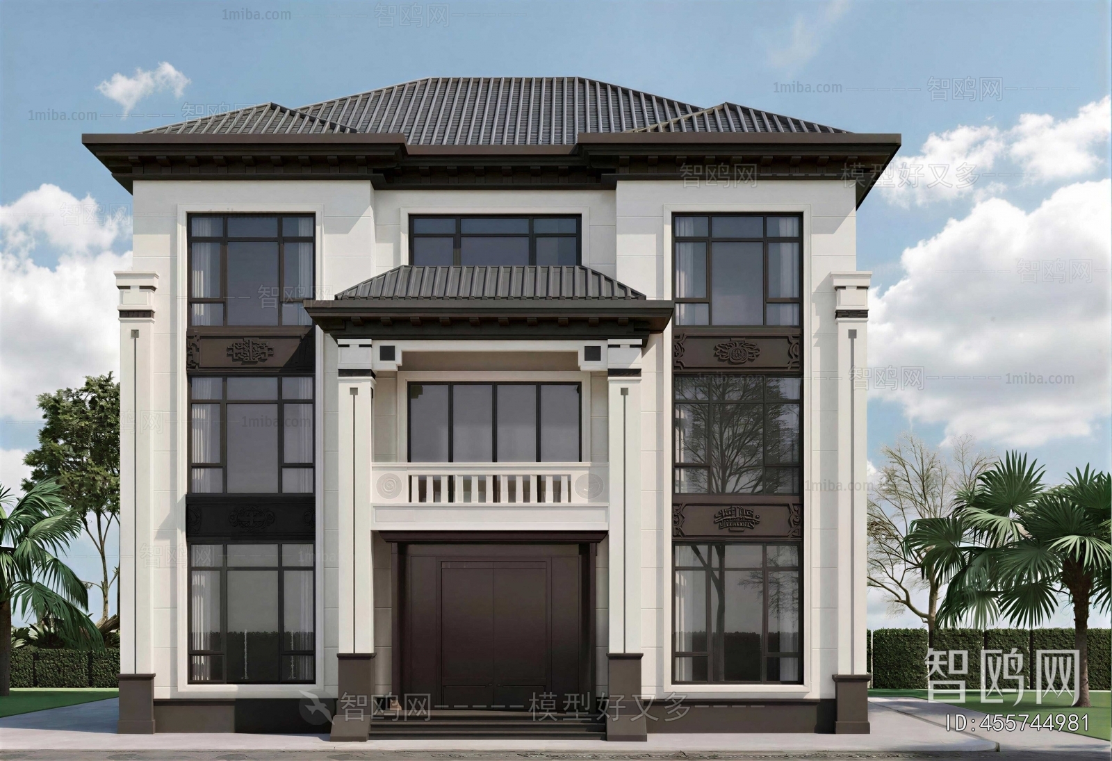 New Chinese Style Detached Villa