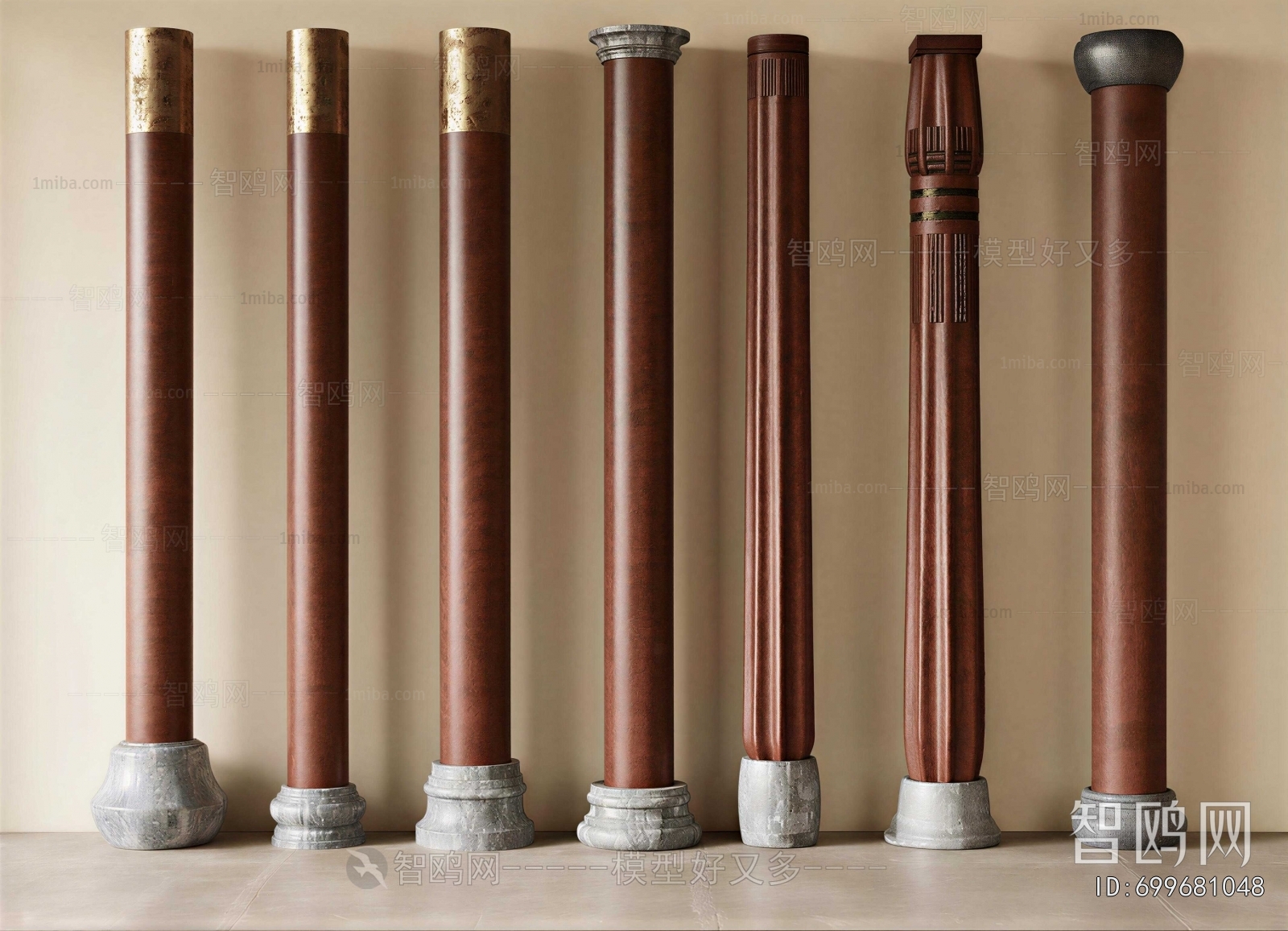 Chinese Style Column