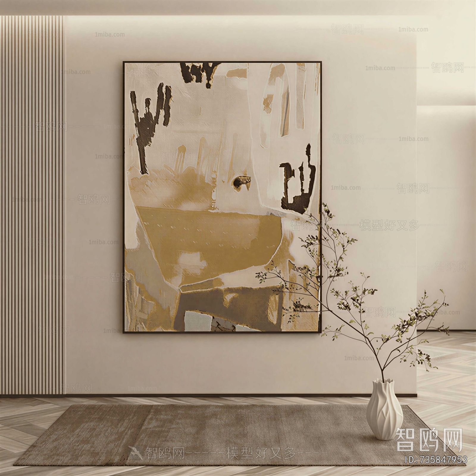 Wabi-sabi Style Painting
