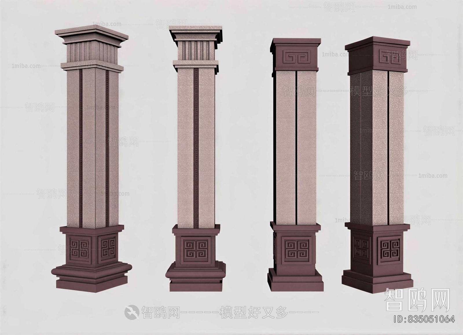 New Chinese Style Column