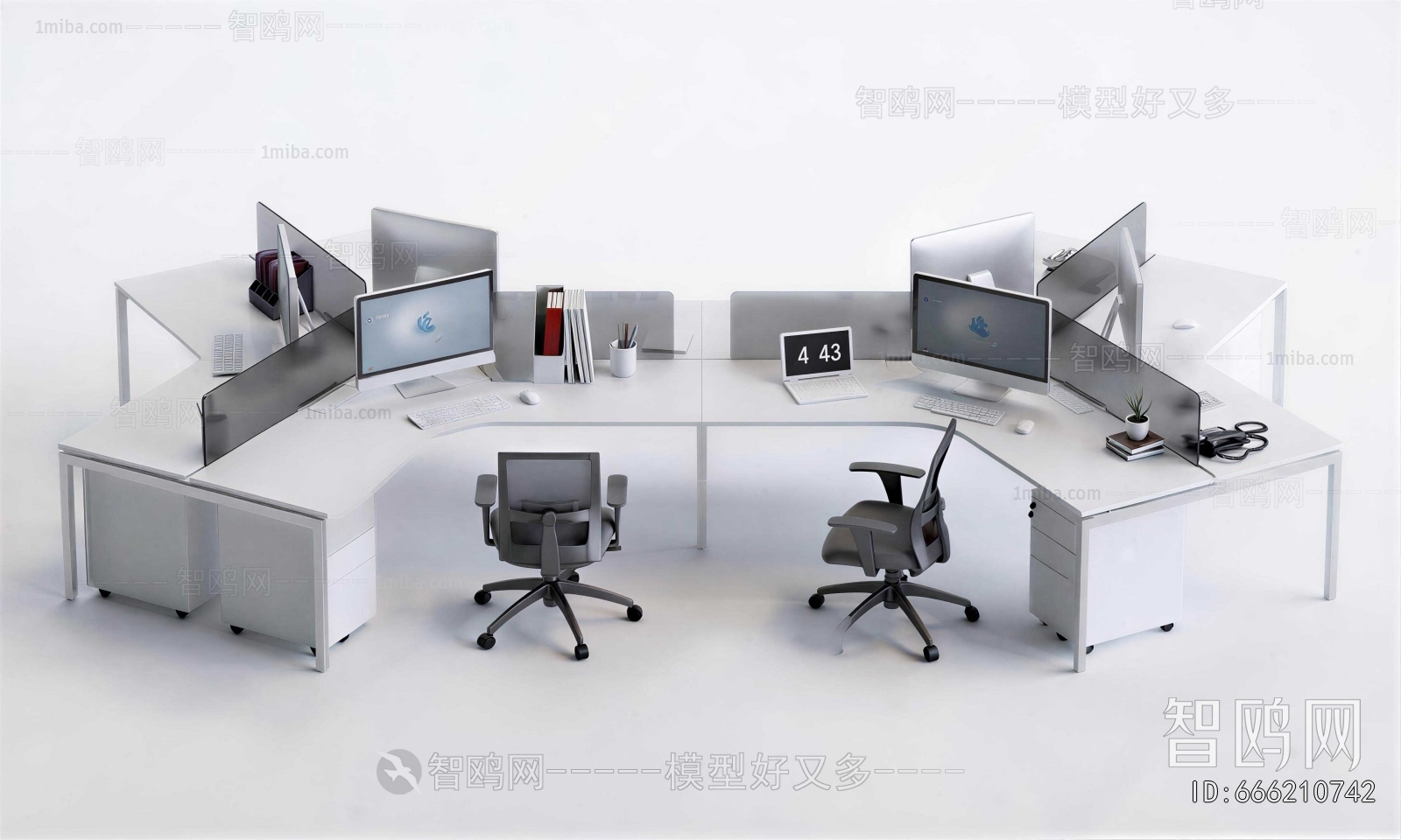 Modern Office Desk And Chair