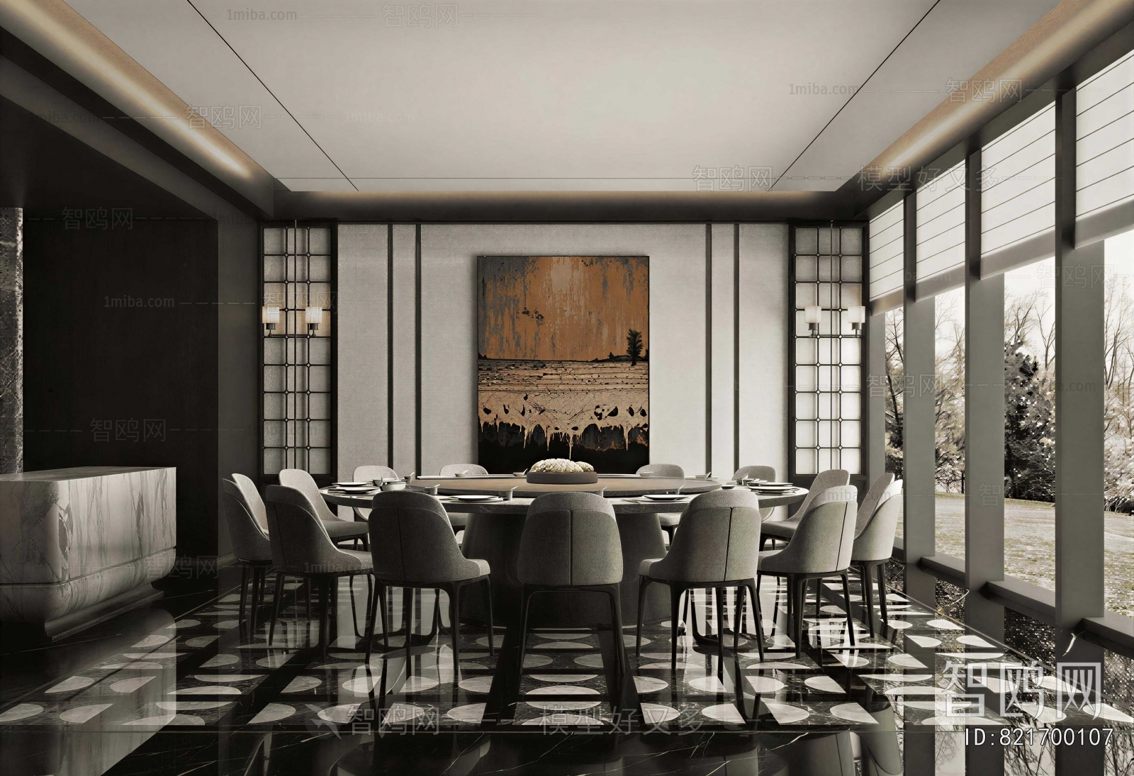 New Chinese Style Restaurant Box