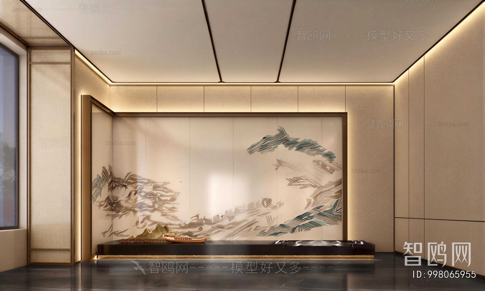 New Chinese Style Lobby Hall