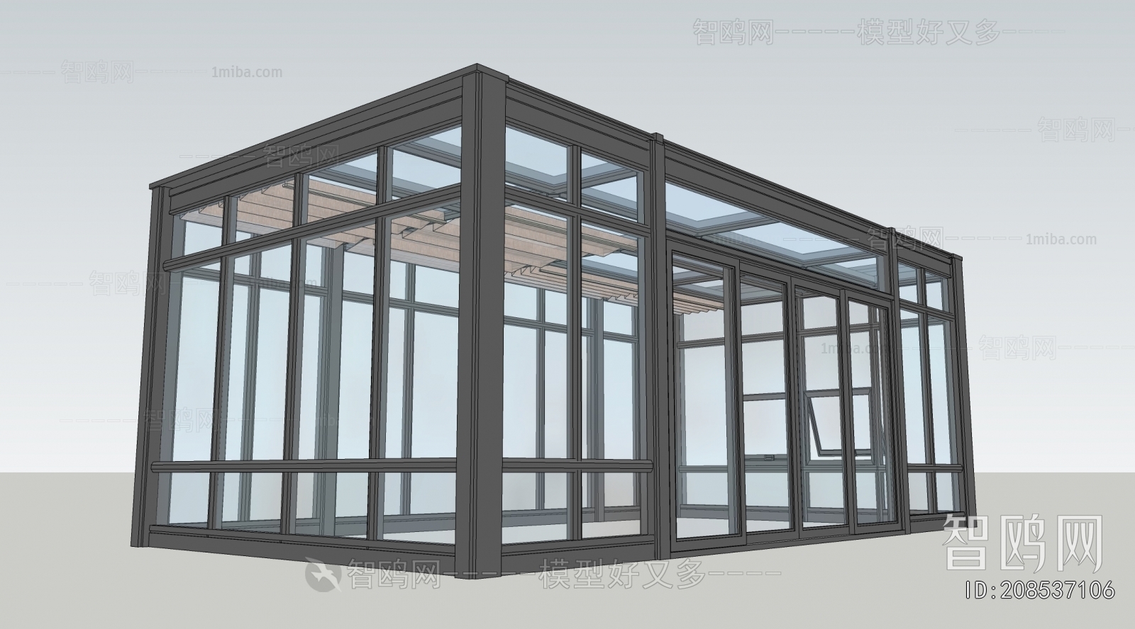 Modern Glass Sunshine Room