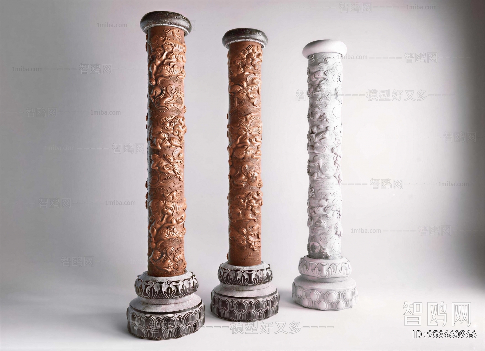 Chinese Style Column