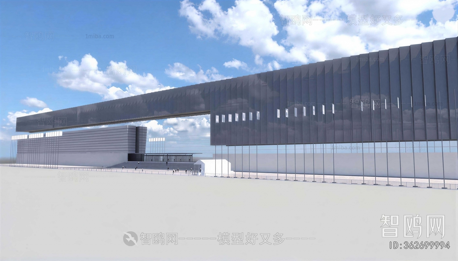 Modern Appearance Of Commercial Building