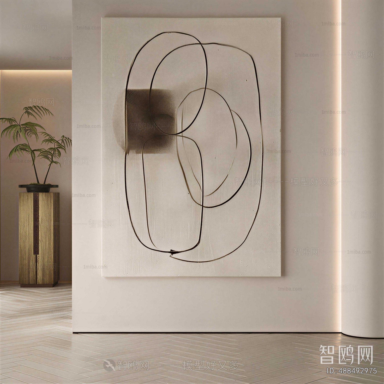 Wabi-sabi Style Painting