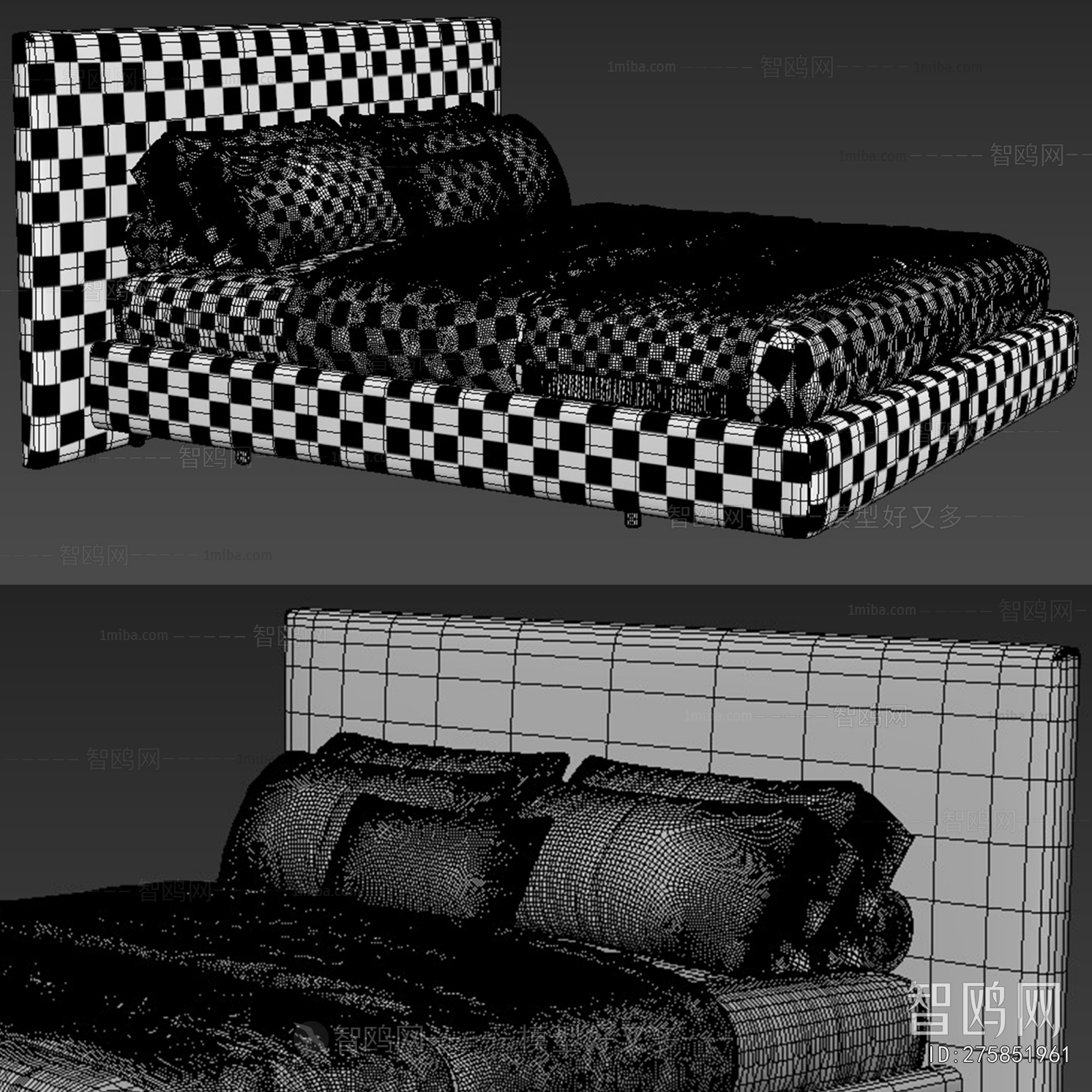Modern Double Bed