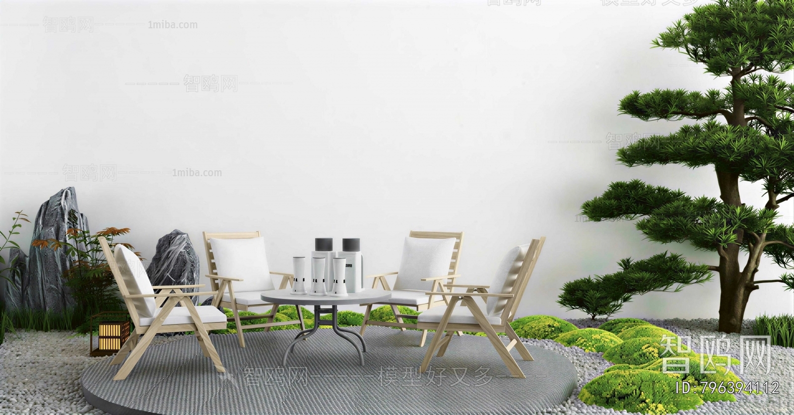 New Chinese Style Outdoor Tables And Chairs
