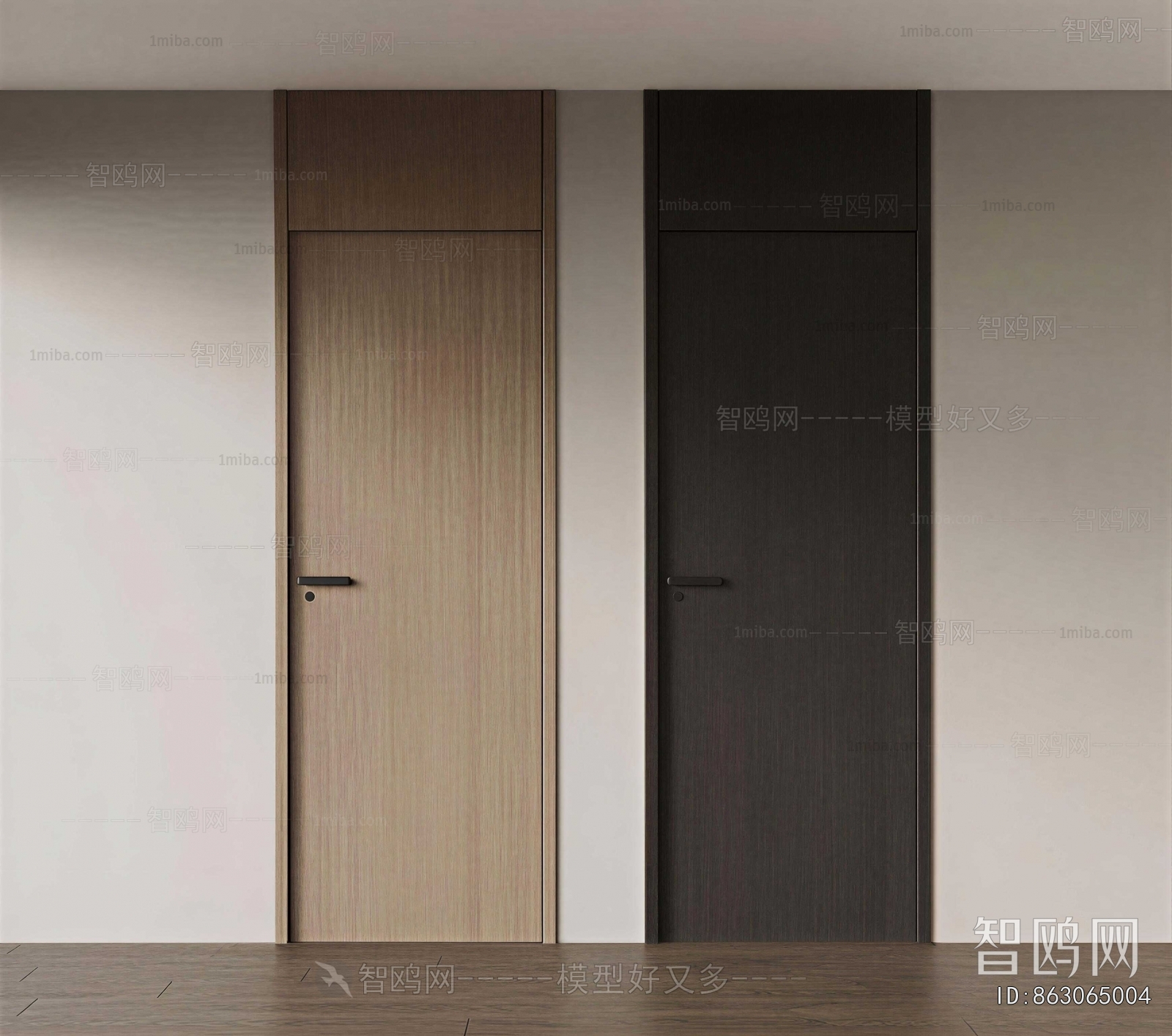 Modern Single Door