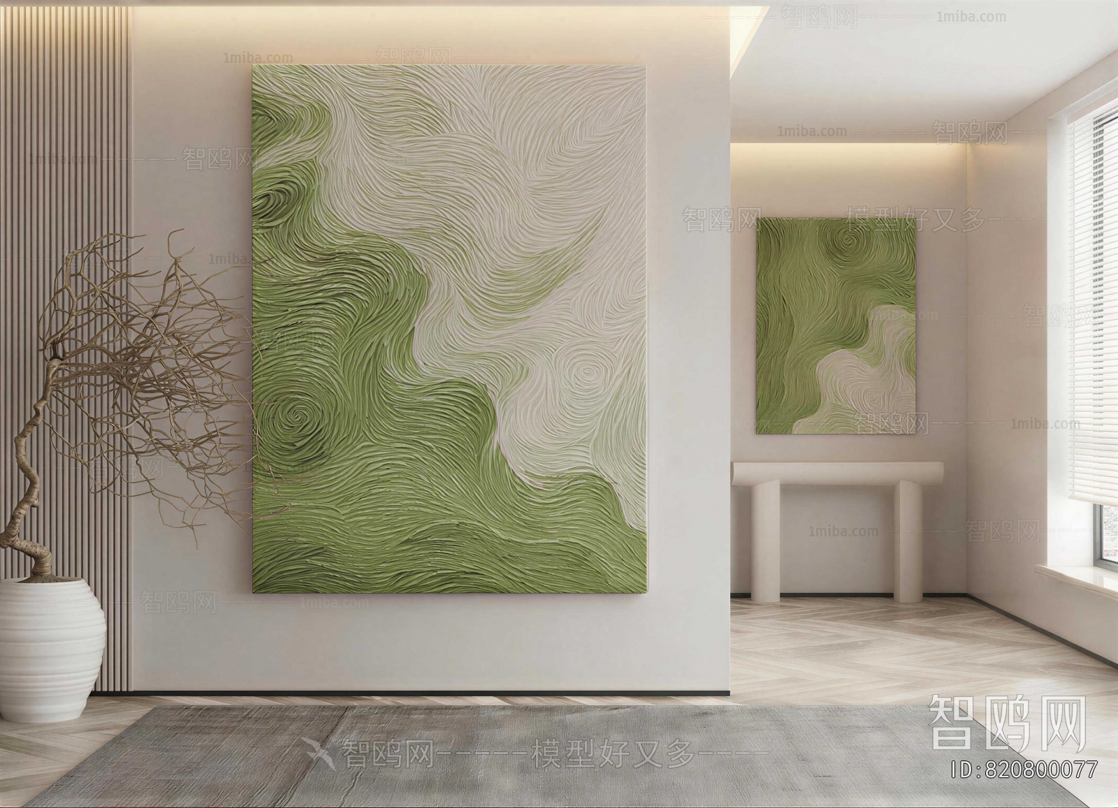 Wabi-sabi Style Painting