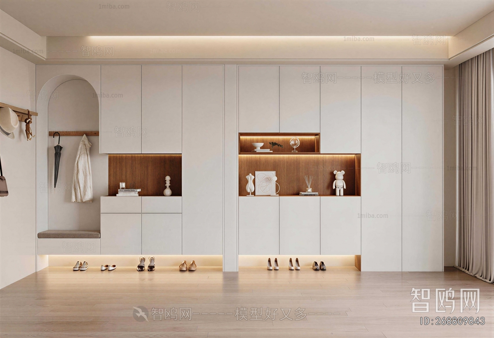 Modern Shoe Cabinet