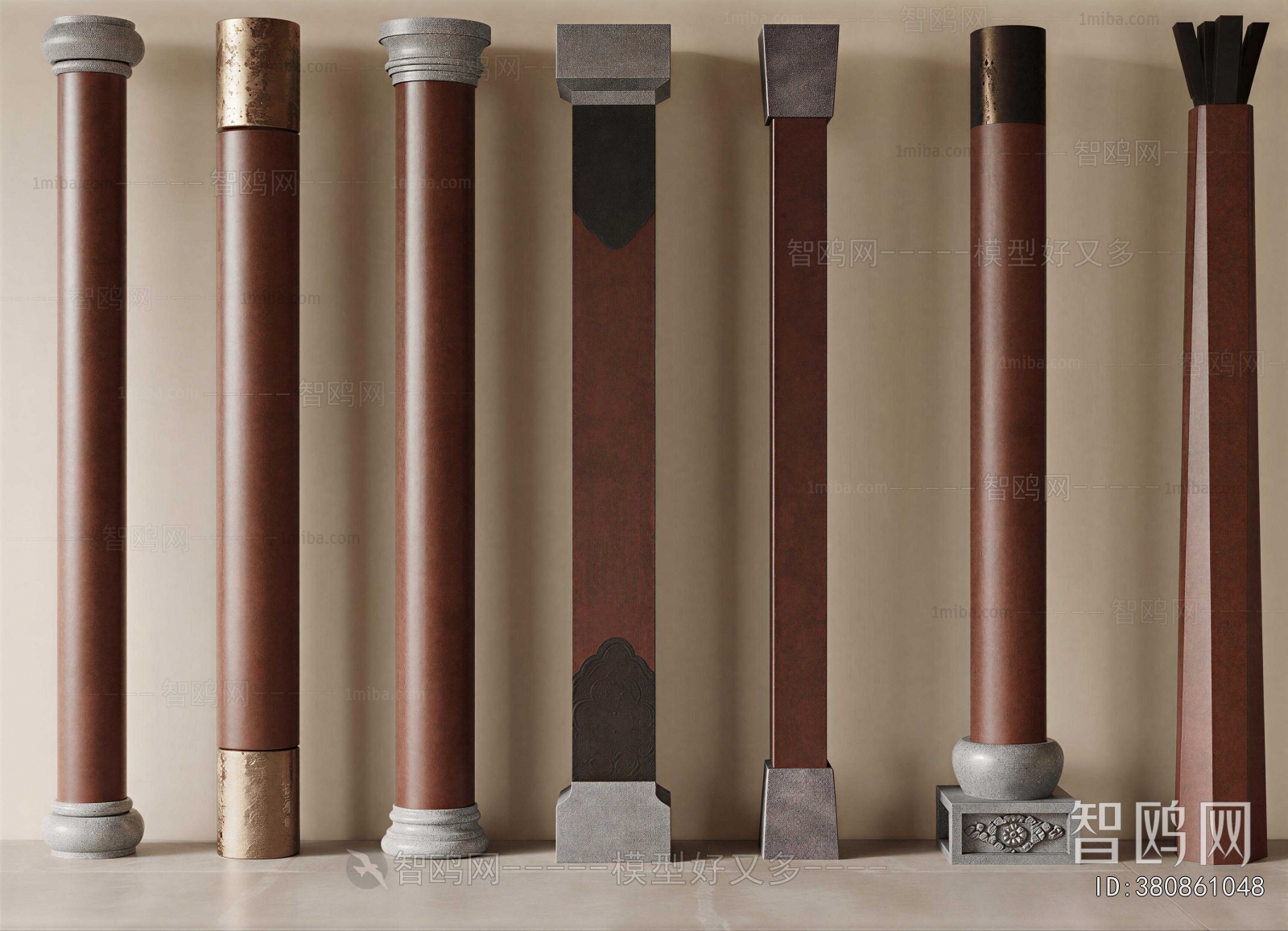 Chinese Style Column