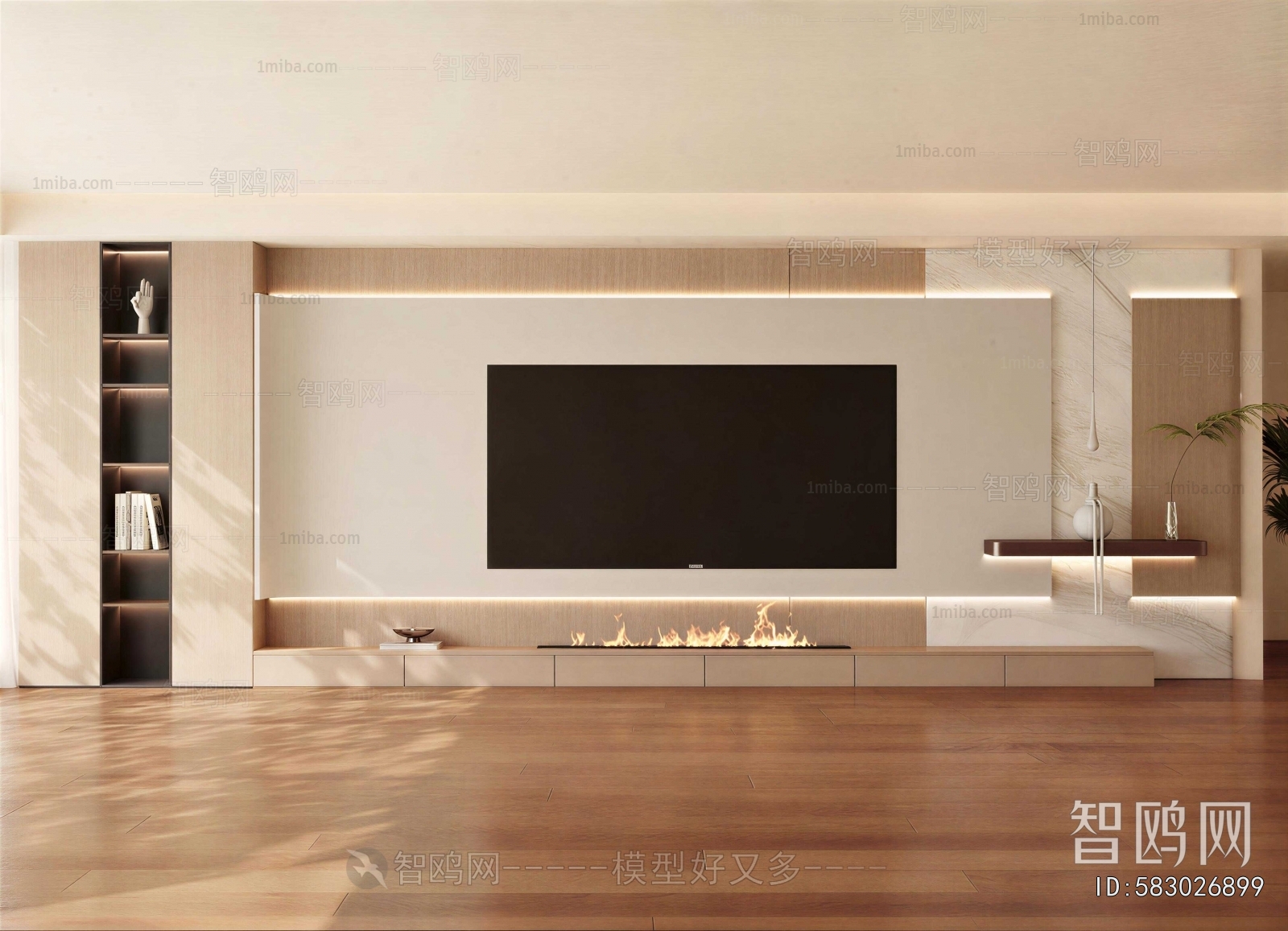 Modern TV Wall