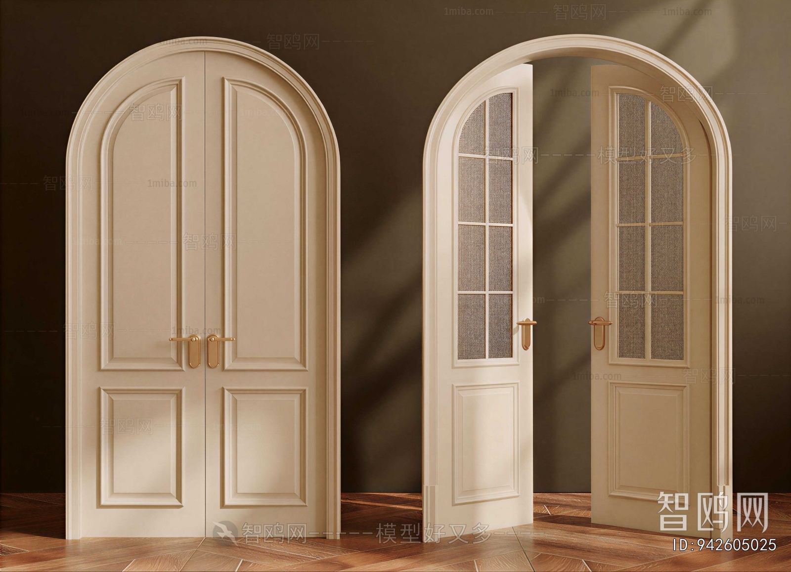 French Style Double Door