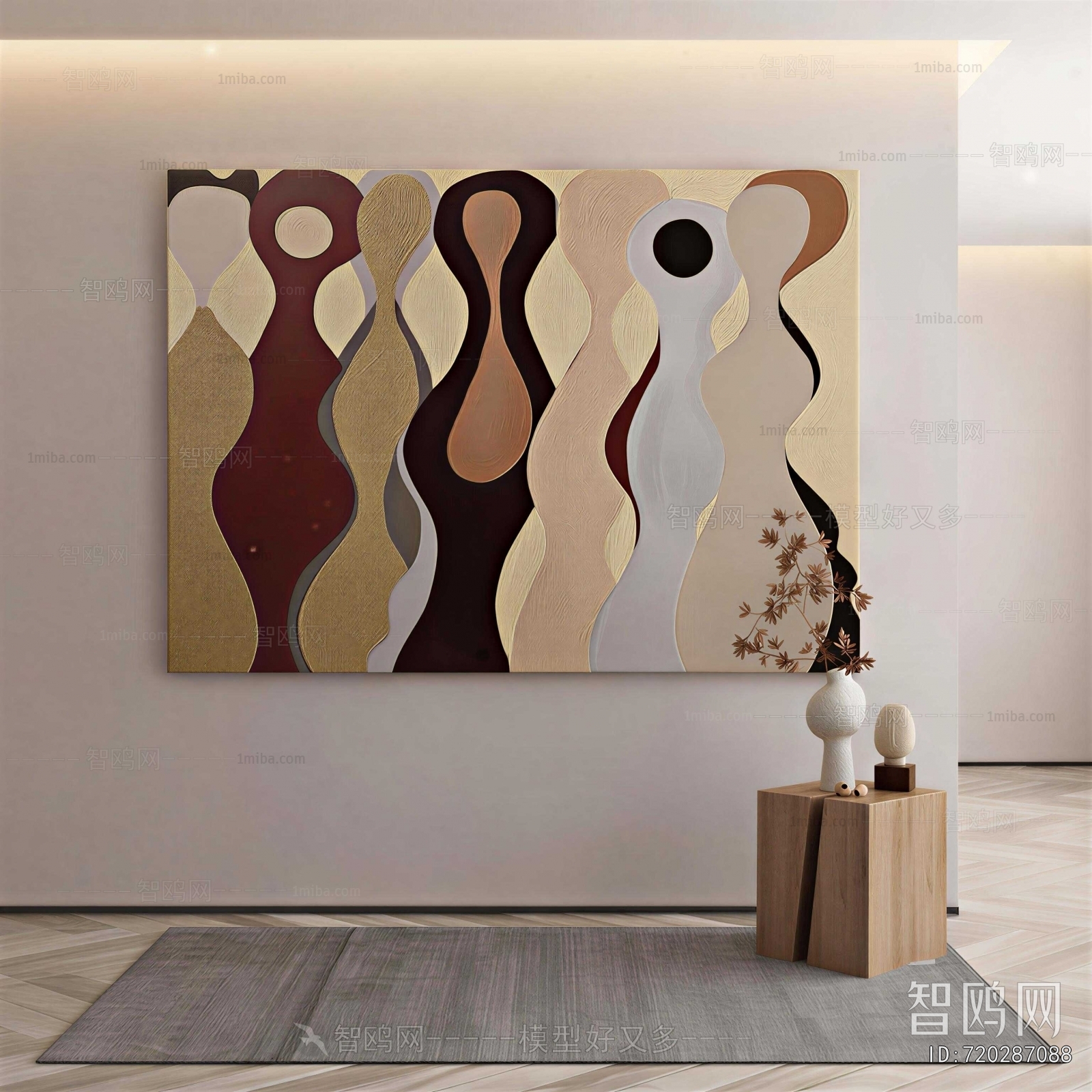 Wabi-sabi Style Painting