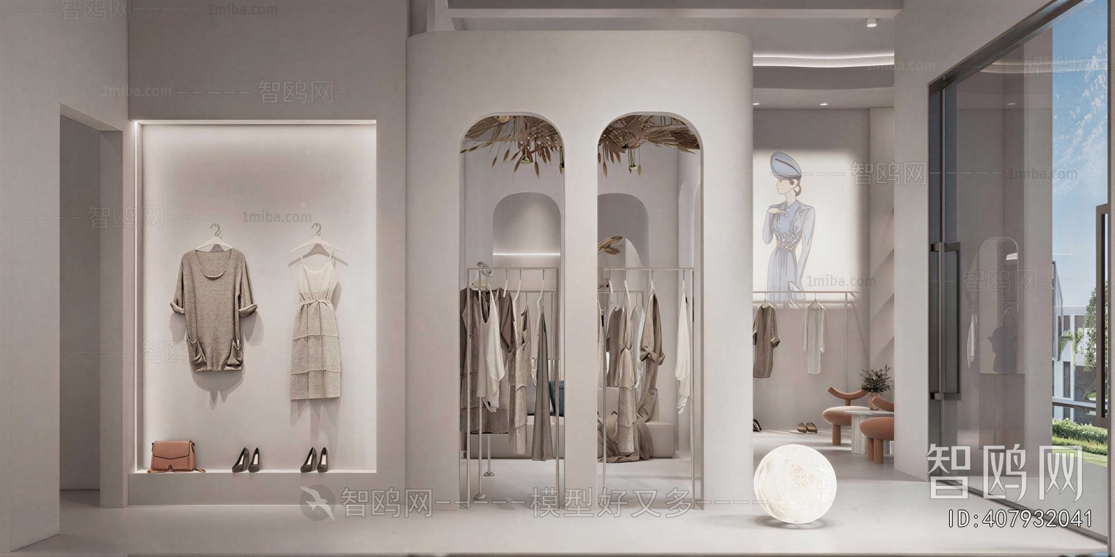Wabi-sabi Style Clothing Store