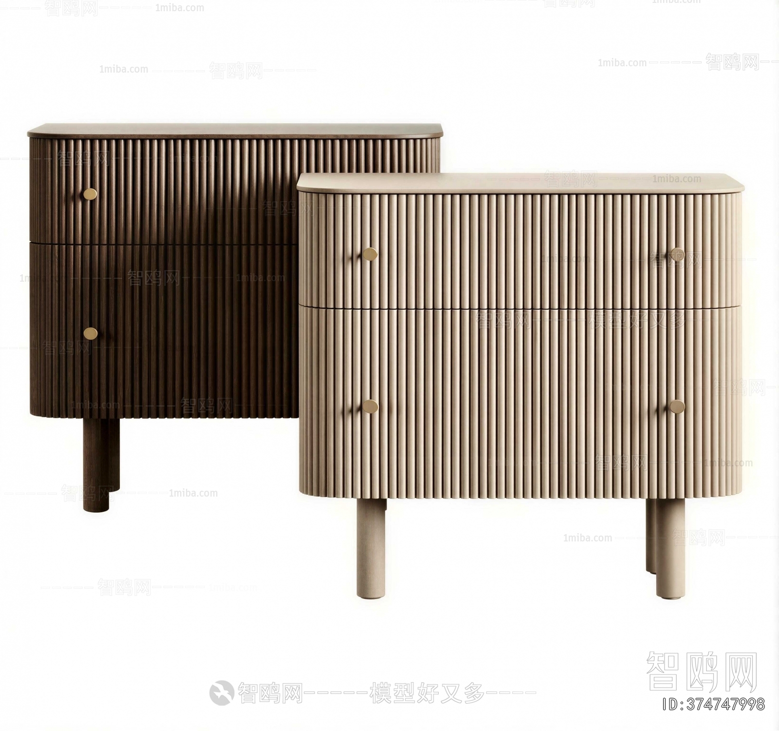 Modern Bedside Cupboard