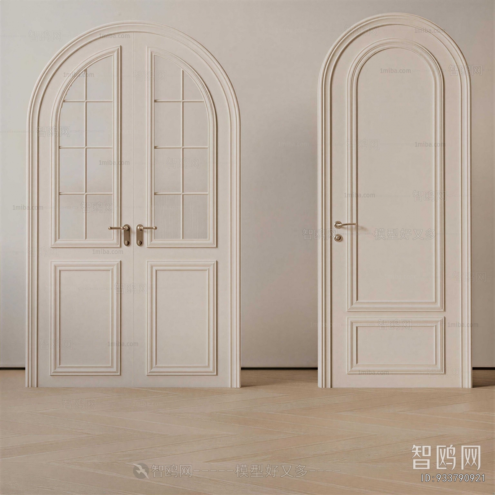 French Style Single Door