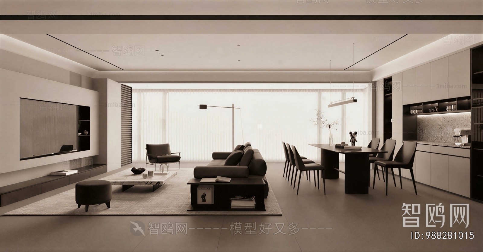 Modern A Living Room