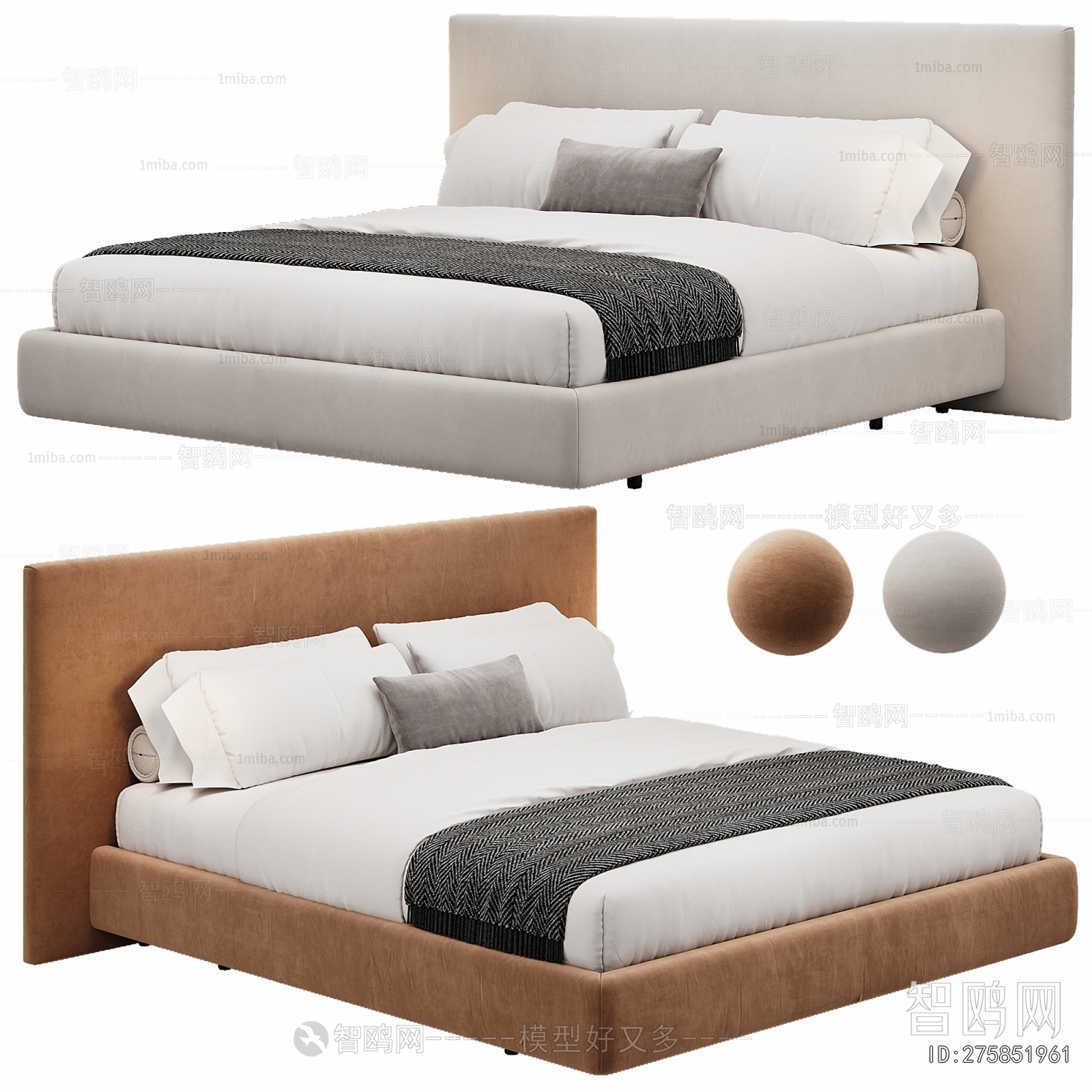 Modern Double Bed
