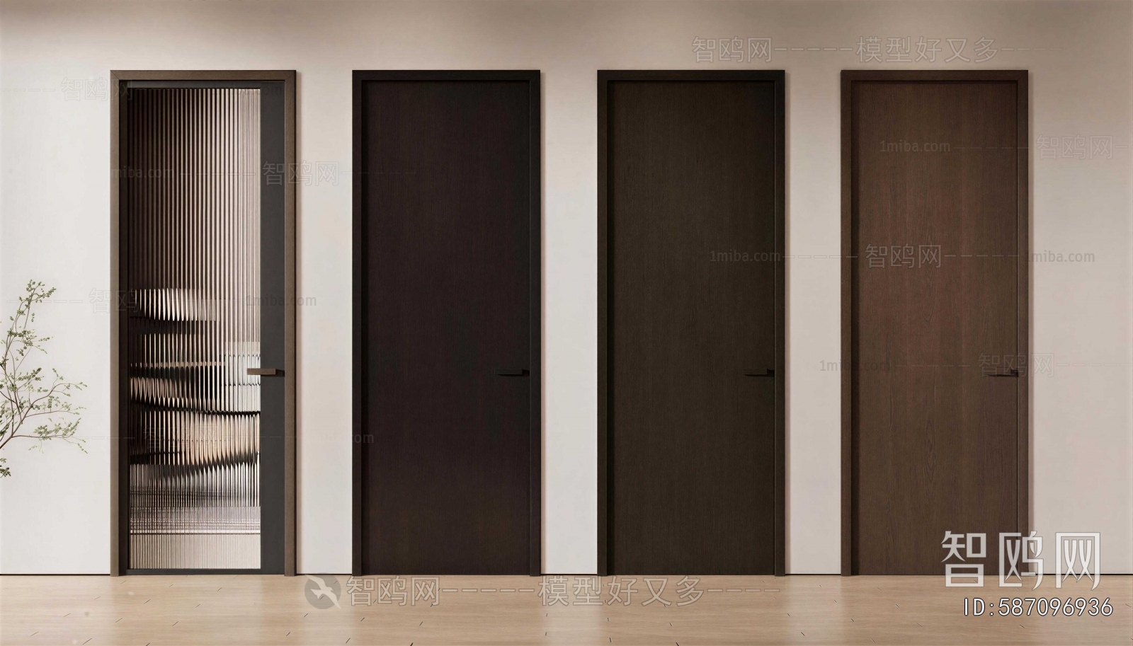 Modern Single Door