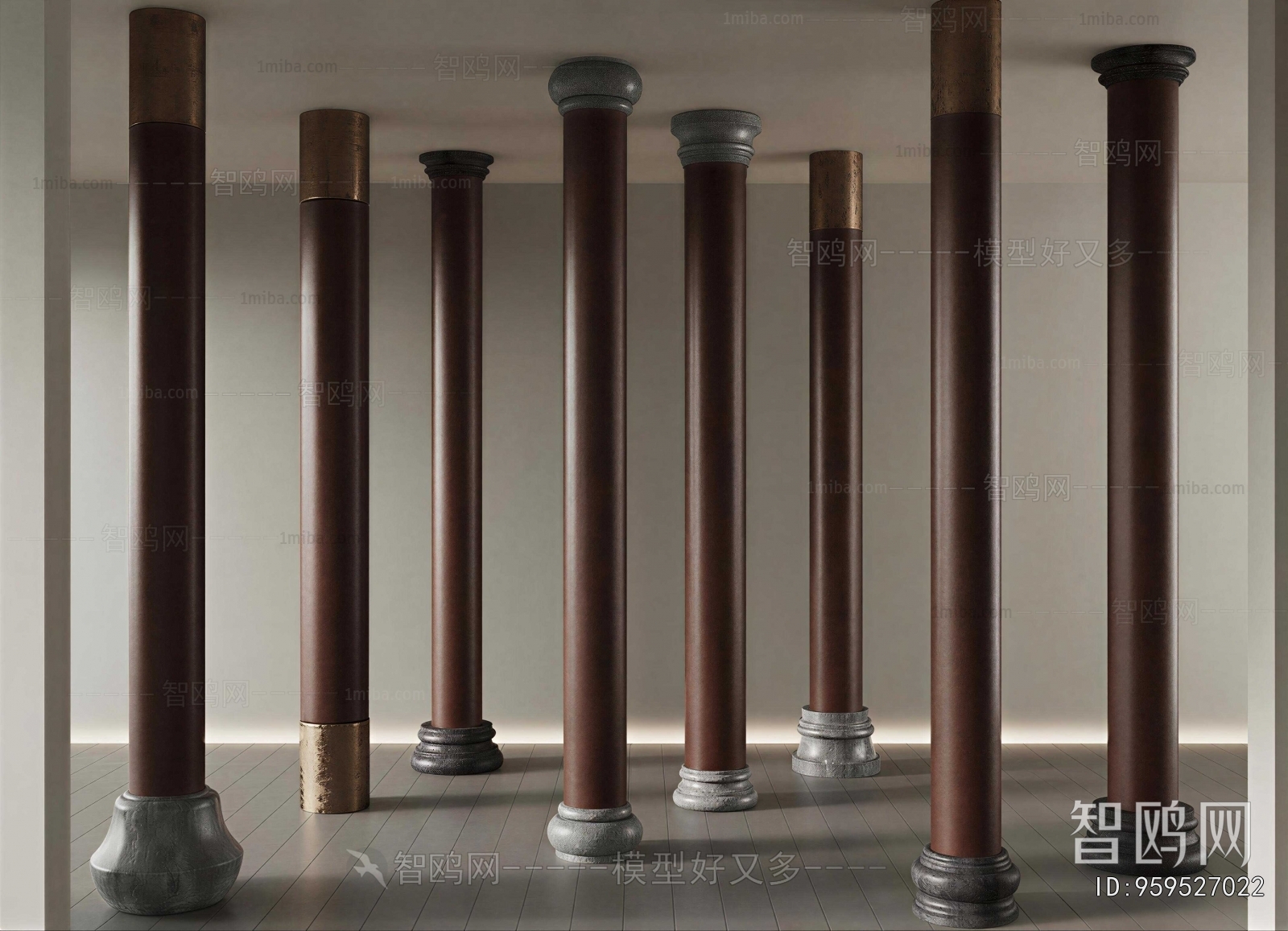 Chinese Style Column