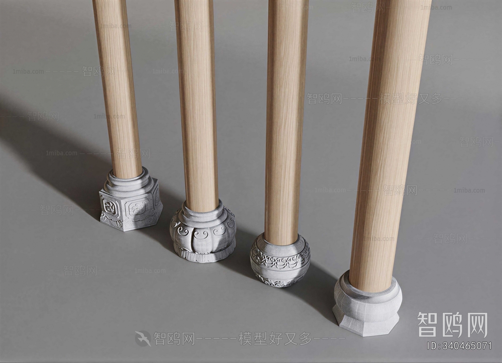 Chinese Style Column