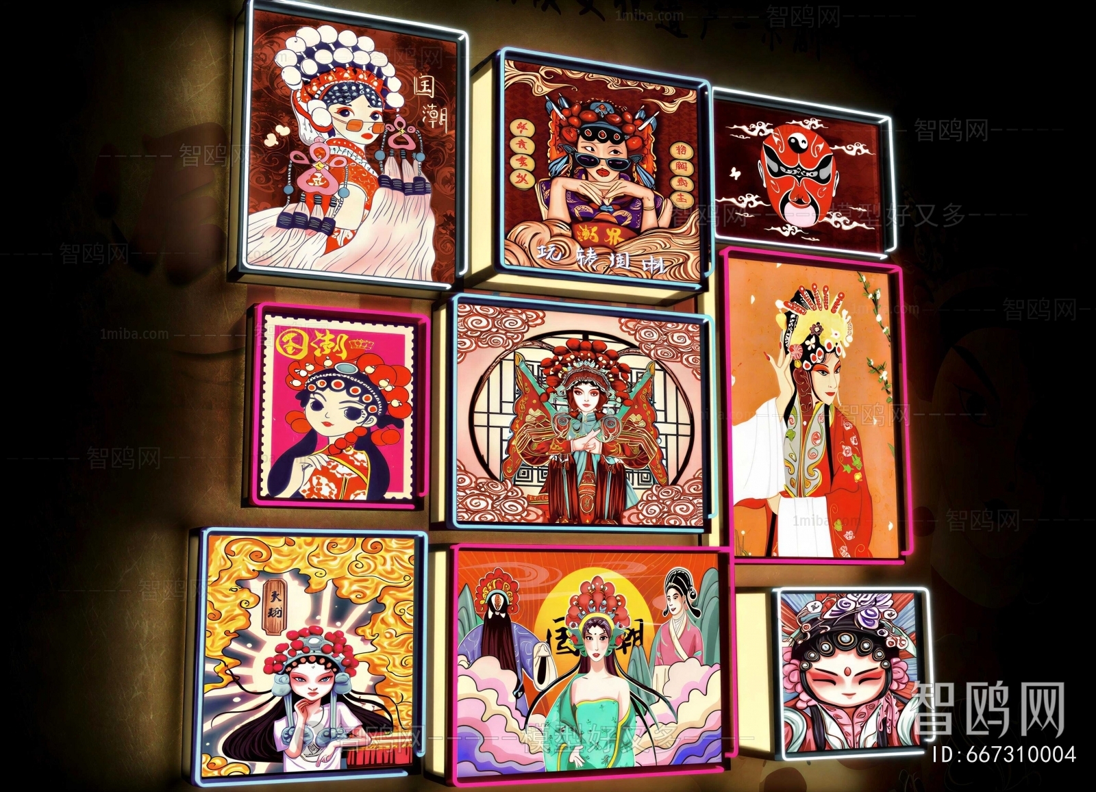 New Chinese Style Painting